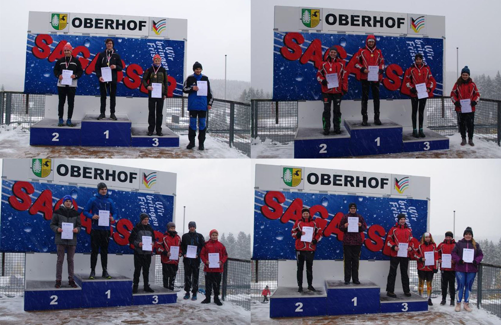 Oberhof, Wettkampf Jugend A und B